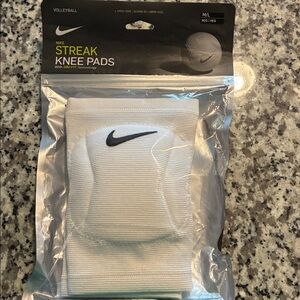 Nike Streak White Knee Pads